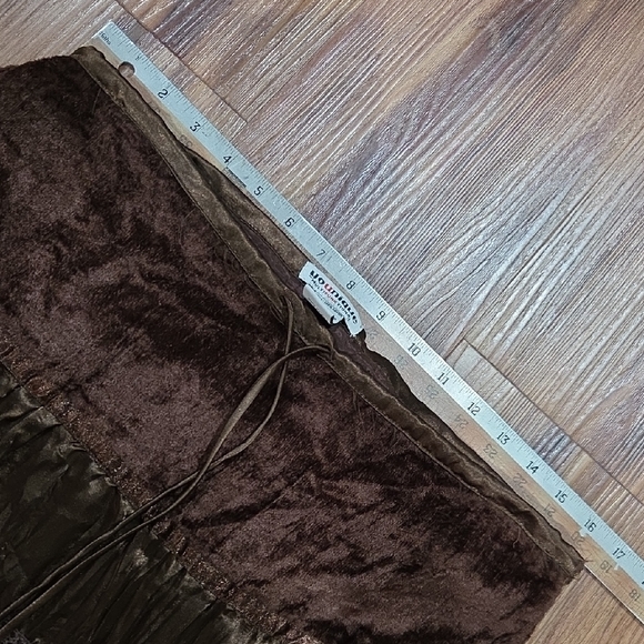 Vintage Younique Chocolate Tiered Skirt - Picture 7 of 9